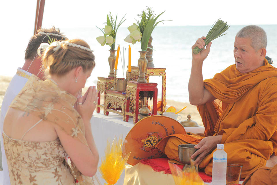 Thai Wedding Ceremony - Mimosa Resort & Spa