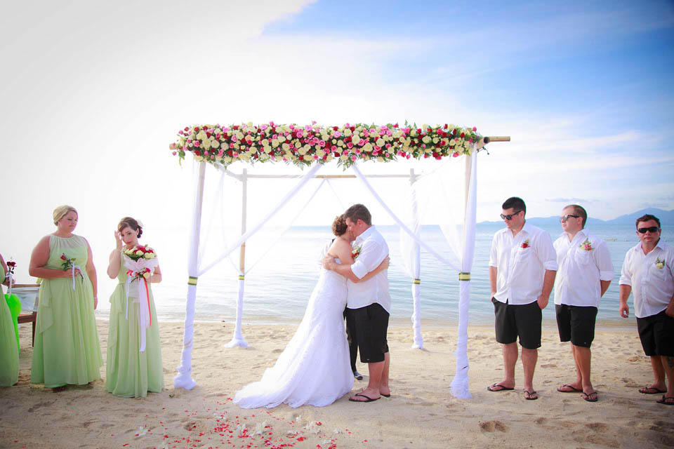 Western Wedding Ceremony - Mimosa Resort & Spa
