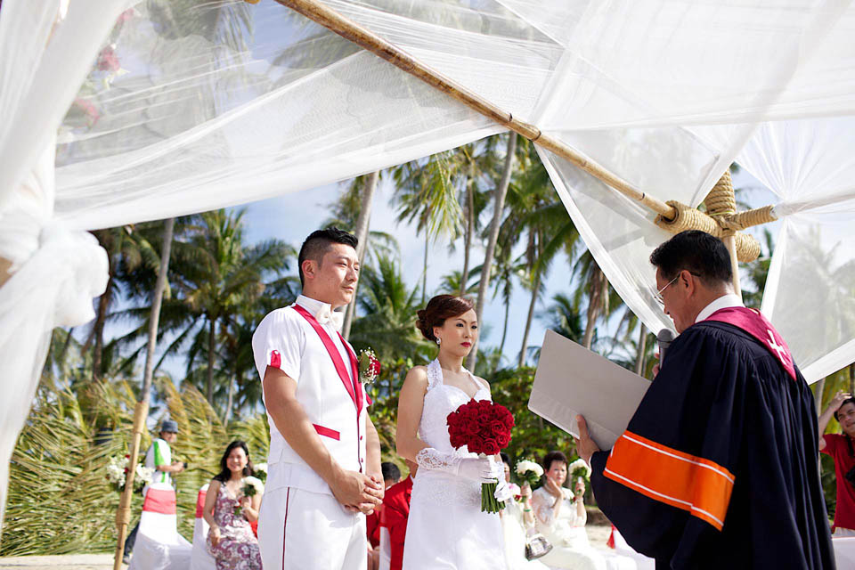 Western Wedding Ceremony - Mimosa Resort & Spa